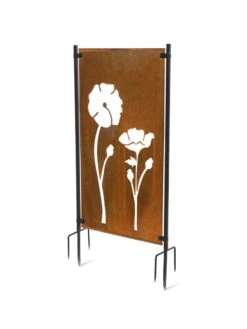 Poppy Corten Steel Screen 8 Poppy Corten Steel Screen -Garden Tool Store 3 4 crop 8612984 3180