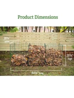 3-Bin Wire Composter 10 3-Bin Wire Composter -Garden Tool Store 40 280 dims GSC