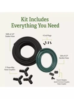 Garden Row Snip-n-Drip Soaker System -Garden Tool Store 8587042 inclusion