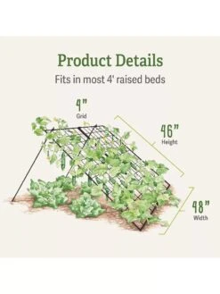 Large Cucumber Trellis -Garden Tool Store 8587082 dimensions