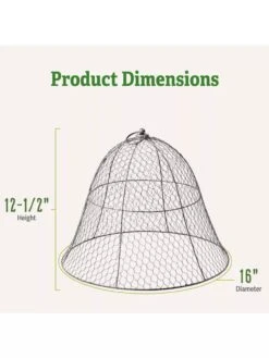 Chicken Wire Cloche 14 Chicken Wire Cloche -Garden Tool Store 8590210 2