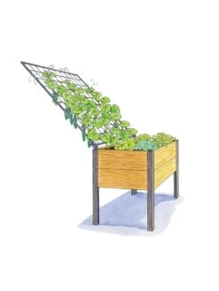 Space-Maker Pivoting Trellis, 4' -Garden Tool Store 8590247 SMTrellis 4ft tif