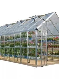 Canopia® By Palram Harmony™ Snap & Grow Greenhouse, 8' -Garden Tool Store 8591043 03V tif