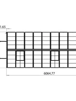 Canopia® By Palram Harmony™ Snap & Grow Greenhouse, 8' -Garden Tool Store 8591043 10V tif