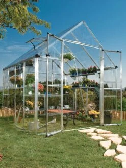 Canopia® By Palram Harmony™ Snap & Grow Greenhouse, 8' -Garden Tool Store 8591047 01V tif