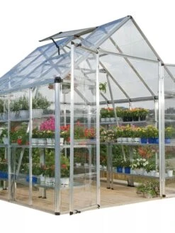 Canopia® By Palram Harmony™ Snap & Grow Greenhouse, 8' -Garden Tool Store 8591047 02V tif