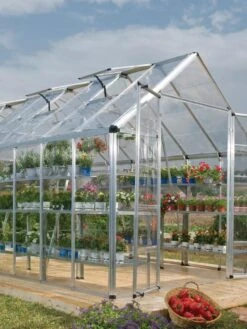 Canopia® By Palram Harmony™ Snap & Grow Greenhouse, 8' -Garden Tool Store 8591048 01V tif