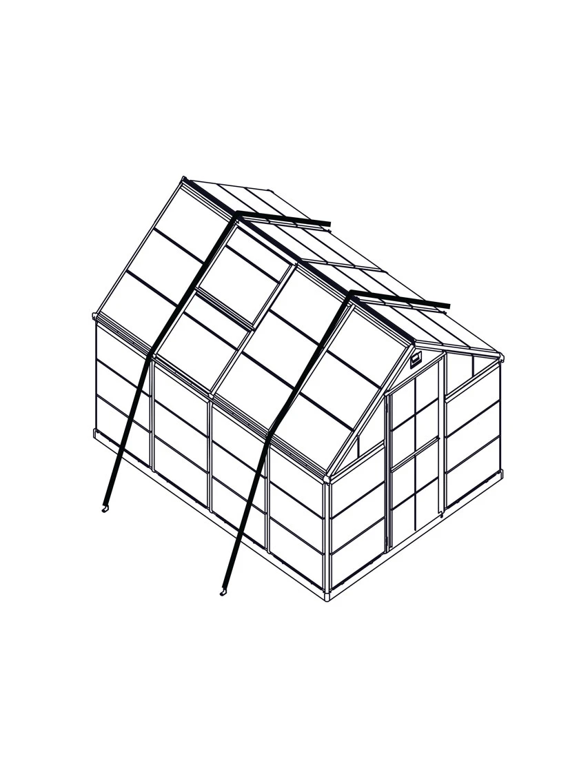 Canopia® By Palram Anchoring Kit For The Palram - Canopia Greenhouses 8 Canopia® By Palram Anchoring Kit For The Palram - Canopia Greenhouses - Image 6