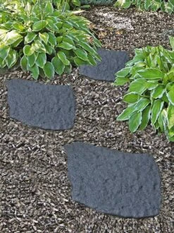 Recycled Rubber Flagstone Stepping Stone -Garden Tool Store 8594282 001V tif