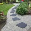 Recycled Rubber Flagstone Stepping Stone 1 Recycled Rubber Flagstone Stepping Stone -Garden Tool Store 8594282 01CUST 3 4