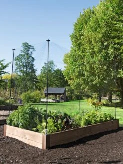 Protection Stakes For Netting, Set Of 4 -Garden Tool Store 8594434 0015 tif