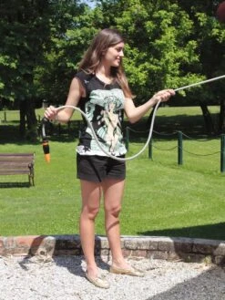 G.F. Italia Wall Mounted 100' Hose And Automatic Reel -Garden Tool Store 8598485 01V tif