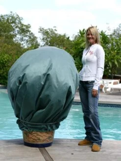 The Planket® Frost Protection Plant Cover, 10' Round -Garden Tool Store 8599102 01V tif