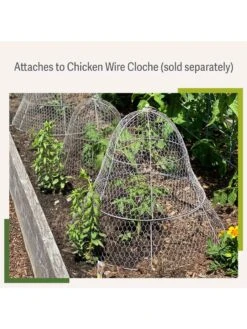 Chicken Wire Cloche Extension -Garden Tool Store 8599107 2
