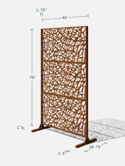 Veradek 3-Panel Privacy Screen Set, Web -Garden Tool Store 8599206 12V tif