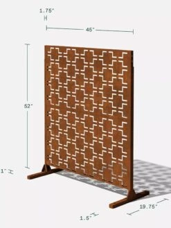 Veradek 2-Panel Privacy Screen Set, Quadra -Garden Tool Store 8599207 12V tif