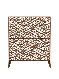 Veradek 2-Panel Privacy Screen Set, Flowleaf -Garden Tool Store 8599212 13V tif