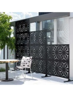 Veradek 2-Panel Privacy Screen Set, Star 16 Veradek 2-Panel Privacy Screen Set, Star -Garden Tool Store 8599214 08v