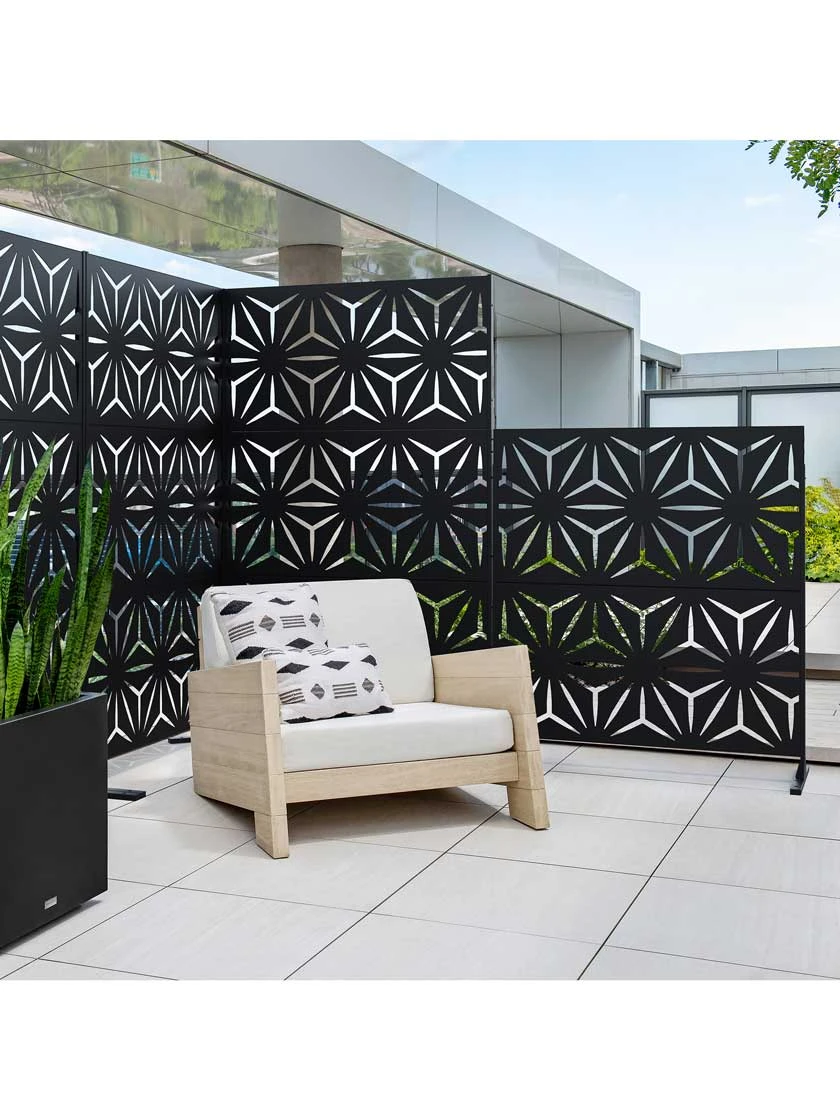 Veradek 2-Panel Privacy Screen Set, Star 7 Veradek 2-Panel Privacy Screen Set, Star - Image 5
