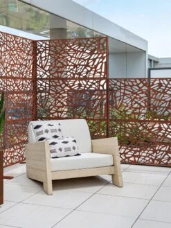 Veradek 2-Panel Privacy Screen Set, Web -Garden Tool Store 8599215 05V tif