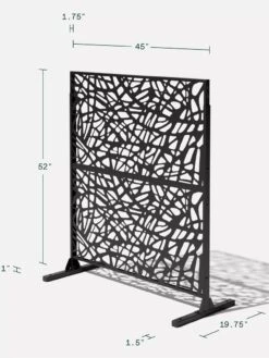 Veradek 2-Panel Privacy Screen Set, Web -Garden Tool Store 8599215 10V tif