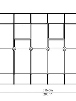 Canopia® By Palram Hobby Gardener Greenhouse, 8' -Garden Tool Store 8599333 05V tif