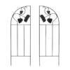 Achla Designs Sunflower Trellis Side Panels, Set Of 2 -Garden Tool Store 8599488 01v achla designs sunflower trellis side panels