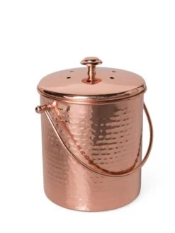 Hammered Copper Compost Pail 7 Hammered Copper Compost Pail -Garden Tool Store 8600224 19320 tif