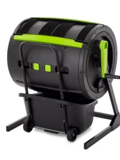 Maze Compost Tumbler And Cart Combo -Garden Tool Store 8609198 04V tif