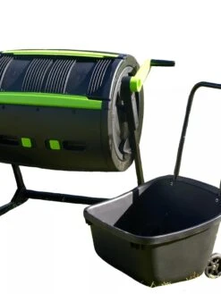 Maze Compost Tumbler And Cart Combo -Garden Tool Store 8609198 10V tif