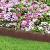 Scallop Recycled Rubber Landscape Edging, 4' -Garden Tool Store 8609899 01V tif