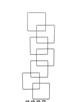 Building Blocks Wall Trellis, 45" -Garden Tool Store 8610183 3933 tif