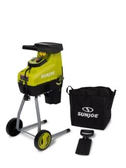Sun Joe CJ603E 1.7 Inch Cutting Diameter Electric Silent Wood Chipper/Shredder | 15-Amp -Garden Tool Store 8610486 3875 tif