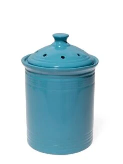 Ceramic Ribbed Compost Crock 7 Ceramic Ribbed Compost Crock -Garden Tool Store 8611027 0863 tif
