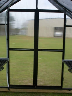 MONT Greenhouse Second Set Of Hinged Doors -Garden Tool Store 8611191 08v
