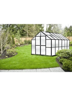 MONT Growers Edition Greenhouse, 8' X 12' -Garden Tool Store 8611195 12ft growers gh blk