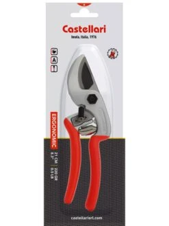 Castellari Ergonomic Anvil Pruner -Garden Tool Store 8611969 02V tif