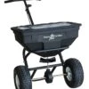 All Purpose Broadcast Spreader, 125 Lb 1 All Purpose Broadcast Spreader, 125 Lb -Garden Tool Store 8612270 02v all purpose broadcast seed salt sand spreader 125 lb