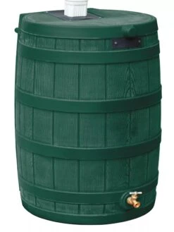 Rain Wizard 50 Gallon Rain Barrel 7 Rain Wizard 50 Gallon Rain Barrel -Garden Tool Store 8612311 02V jpg