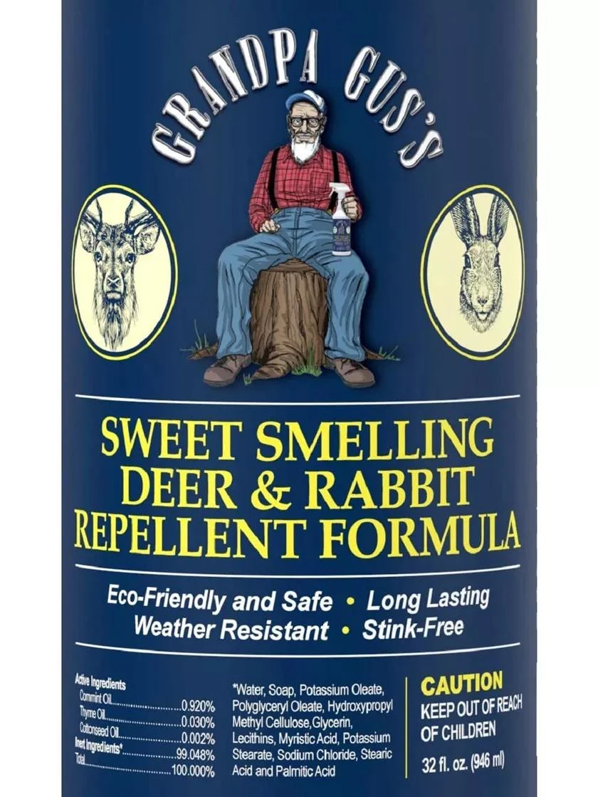 Grandpa Gus's Deer & Rabbit Repellent Spray 5 Grandpa Gus's Deer & Rabbit Repellent Spray - Image 3