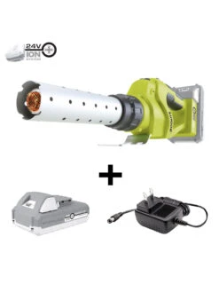 Sun Joe® 24-Volt 2.0Ah Cordless Elec. 1292-Degree Fire Starter, For Charcoal Grills -Garden Tool Store 8612520 02v