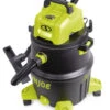 Sun Joe® 12-Gal 1200W 6.5 Pk HP Wet/Dry Shop Vac, HEPA Filtration, Wheeled W/Attachments 2 Sun Joe® 12-Gal 1200W 6.5 Pk HP Wet/Dry Shop Vac, HEPA Filtration, Wheeled W/Attachments -Garden Tool Store 8612523 01v sun joe 12 gal 1200w hp wet dry shop hep vac swd12000