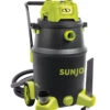Sun Joe® 16-Gal 1200W 6.5 Pk HP Wet/Dry Shop Vac, HEPA Filtration, Wheeled W/Attachments 1 Sun Joe® 16-Gal 1200W 6.5 Pk HP Wet/Dry Shop Vac, HEPA Filtration, Wheeled W/Attachments -Garden Tool Store 8612524 02v sun joe 16 gal 1200w hp wet dry shop hep vac swd16000