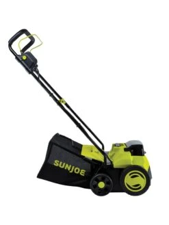 Sun Joe® 48V ION+ Cordless 15-Inch 5-Position Walk-Behind Lawn Dethatcher -Garden Tool Store 8612541 09v