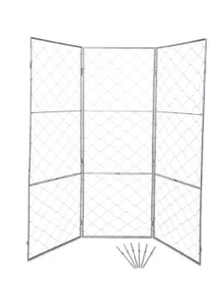 Chicken Wire Pea Trellis 15 Chicken Wire Pea Trellis -Garden Tool Store 8612718 0050