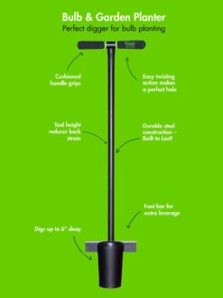 Yard Butler® Long Handled Bulb Planter 7 Yard Butler® Long Handled Bulb Planter -Garden Tool Store 8613157 03v
