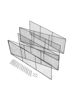 Chicken Wire Critter Fence, 16" High 22 Chicken Wire Critter Fence, 16" High -Garden Tool Store 8613249 3969