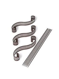 Scroll Linking Stakes, Set Of 3 15 Scroll Linking Stakes, Set Of 3 -Garden Tool Store 8613321 5899