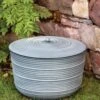 Ribbed Hose Pot With Lid -Garden Tool Store 8613332 0025 ribbed hose pot with lid