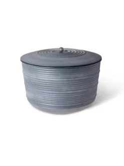 Ribbed Hose Pot With Lid -Garden Tool Store 8613332 5801